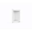 Corner Soap Dish in White, SS07211.010