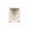 Corner Soap Dish in Tahiti White, SS07211.011