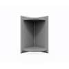 Corner Soap Dish in Ash Gray, SS07211.203