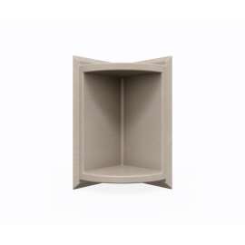 SS-7211 Corner Soap Dish in Limestone