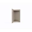 Corner Soap Dish in Limestone, SS07211.218