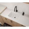22 x 25 Swanstone(R) Dual Mount Large Bowl Utility Sink in White, SSUS1000.010