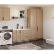 22 x 25 Swanstone(R) Dual Mount Large Bowl Utility Sink in White, SSUS1000.010