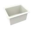 22 x 25 Swanstone(R) Dual Mount Large Bowl Utility Sink in Bisque, SSUS1000.018