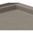 38 x 38 Performix Alcove ADA Shower Pan with Center Drain Limestone, ST03838.218