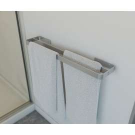 Odile Suite 24 in. Double Towel Bar in Brushed Chrome, TBD10045087.201