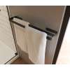 Odile Suite 24 in. Double Towel Bar in Matte Black, TBD10045087.340