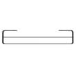 Odile Suite 24 in. Double Towel Bar in Matte Black, TBD10045087.340