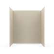 30 x 62 x 72 Swanstone(R) Traditional Subway Tile Glue up Tub Wall Kit in Coastal Sands, TSMK723062.013