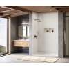 30 x 62 x 72 Swanstone(R) Traditional Subway Tile Glue up Tub Wall Kit in Mountain Mist, TSMK723062.141
