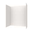 34 x 50 x 72 Swanstone(R) Traditional Subway Tile Glue up Bathtub and Shower Wall Kit in White, TSMK723450.010