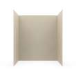 34 x 62 x 72 Swanstone(R) Traditional Subway Tile Glue up Tub Wall Kit in Coastal Sands, TSMK723462.013