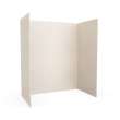 34 x 62 x 72 Swanstone(R) Traditional Subway Tile Glue up Tub Wall Kit in Mountain Mist, TSMK723462.141