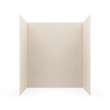 36 x 36 x 72 Swanstone(R) Traditional Subway Tile Glue up Bathtub and Shower Wall Kit in Mountain Mist, TSMK723636.141