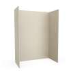 30 x 62 x 84 Swanstone(R) Traditional Subway Tile Glue up Shower Wall Kit in Coastal Sands, TSMK843062.013