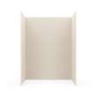 30 x 62 x 84 Swanstone(R) Traditional Subway Tile Glue up Shower Wall Kit in Mountain Mist, TSMK843062.141