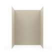 32 x 62 x 84 Swanstone(R) Traditional Subway Tile Glue up Shower Wall Kit in Coastal Sands, TSMK843262.013