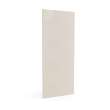 34 x 84 Swanstone(R) Traditional Subway Tile Glue up Bathtub and Shower Single Wall Panel in Mountain Mist, TSMK8434.141