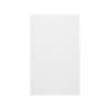 34 x 84 Swanstone(R) Traditional Subway Tile Glue up Bathtub and Shower Single Wall Panel in Carrara, TSMK8434.221