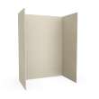34 x 42 x 84 Swanstone(R) Traiditional Subway Tile Glue up Shower Wall Kit in Coastal Sands, TSMK843442.013