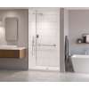36 x 50 x 84 Swanstone(R) Traditional Subway Tile Glue up Shower Wall Kit in Carrara, TSMK843650.221