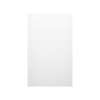 30 x 96 Swanstone(R) Traditional Subway Tile Glue up Bathtub and Shower Single Wall Panel in White, TSMK9630.010