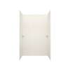 30 x 62 x 96 Swanstone(R) Traditional Subway Tile Glue up Shower Wall Kit in Tahiti White, TSMK963062.011