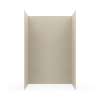 30 x 62 x 96 Swanstone(R) Traditional Subway Tile Glue up Shower Wall Kit in Coastal Sands, TSMK963062.013