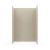32 x 62 x 96 Swanstone(R) Traditional Subway Tile Glue up Shower Wall Kit in Coastal Sands, TSMK963262.013