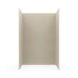 34 x 62 x 96 Swanstone(R) Traditional Subway Tile Glue up Shower Wall Kit in Coastal Sands, TSMK963462.013