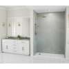 34 x 62 x 96 Swanstone(R) Traditional Subway Tile Glue up Shower Wall Kit in Ash Gray, TSMK963462.203