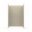 36 x 36 x 96 Swanstone(R) Traditional Subway Tile Glue up Shower Wall Kit in Coastal Sands, TSMK963636.013