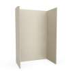 36 x 36 x 96 Swanstone(R) Traditional Subway Tile Glue up Shower Wall Kit in Coastal Sands, TSMK963636.013