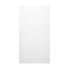 50 x 96 Swanstone(R) Traditional Subway Tile Glue up Bathtub and Shower Single Wall Panel in White, TSMK9650.010