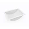 13 x 19 Swanstone(R) Undermount Single Bowl Sink in White, UC01913.010