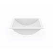 13 x 19 Swanstone(R) Undermount Single Bowl Sink in White, UC01913.010