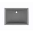 13 x 19 Swanstone(R) Undermount Single Bowl Sink in Ash Gray, UC01913.203