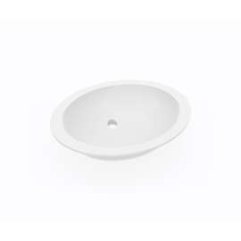 13 x 16 Swanstone(R) Undermount Single Bowl Sink in White, UL01613.010