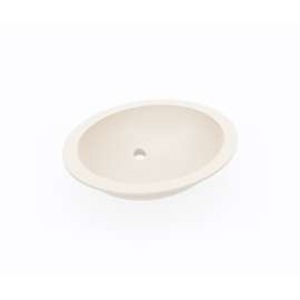 UL-1613 13 x 16 Swanstone(R) Undermount Single Bowl Sink in Tahiti White