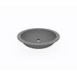 13 x 16 Swanstone(R) Undermount Single Bowl Sink in Ash Gray, UL01613.203