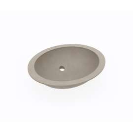 UL-1613 13 x 16 Swanstone(R) Undermount Single Bowl Sink in Limestone
