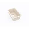 11 x 17 Swanstone(R) Undermount Single Bowl Sink in Tahiti White, US01711SB.011