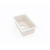 11 x 17 Swanstone(R) Undermount Single Bowl Sink in Bisque, US01711SB.018