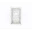11 x 17 Swanstone(R) Undermount Single Bowl Sink in Ice, US01711SB.130