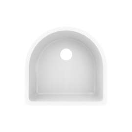 20 x 21 Swanstone(R) Undermount Large Bowl Sink in White, US02021SB.010