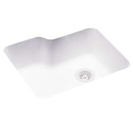 15 x 22 Swanstone(R) Undermount Single Bowl Sink in White, US02215SB.010