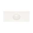 Ellipse 22 x 55 Single Bowl Vanity Top in Bisque, VC02255.018