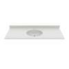 Ellipse 22 x 55 Single Bowl Vanity Top in Birch, VC02255.226