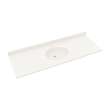 Ellipse 22 x 61 Single Bowl Vanity Top in Bisque, VC02261.018