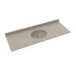 Ellipse 22 x 61 Single Bowl Vanity Top in Limestone, VC02261.218